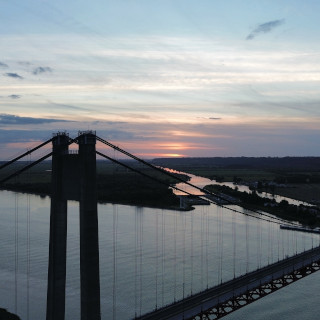 Photo du pont de Tancarville par YMO UAS